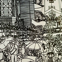 Loewe paper bag by SeveralStudio . Design, Ilustrație tradițională, Publicitate, Fotografie și Film, video și televiziune de Alex Guimerà - 01.04.2014