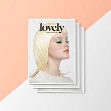 LOVELY THE MAG ISSUE#1. Projekt z dziedziny Design użytkownika Pablo Abad - 07.01.2014