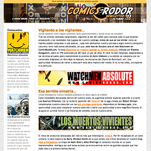 comicsrodor.com (Newsletter). Un progetto di Design, Illustrazione tradizionale e Cinema, video e TV di Victor Manuel Barriga Antonio - 08.01.2014