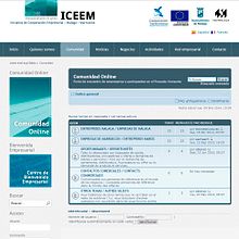 ICEEM (Joomla Layout / HTML / CSS / Js / Flash ). Un progetto di Design e Programmazione di Victor Manuel Barriga Antonio - 08.01.2014