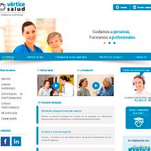 Vértice Salud (HTML5/CSS3/jQuery). Un progetto di Design, Programmazione e UX / UI di Victor Manuel Barriga Antonio - 08.01.2014
