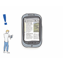 Motion Graphics App Phone2chrome . Ilustrasi tradisional proyek oleh Planet motion graphics - 08.09.2013