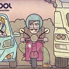Le Cool. Traditional illustration project by David Pocull - 01.12.2014