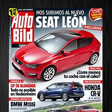 Revista Auto Bild España. Een project van  Ontwerp van Pascal Marín Navarro - 14.06.2013
