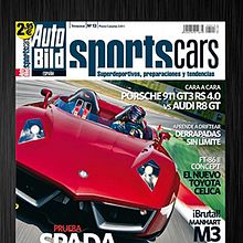 Revista Auto Bild Sportcars. Een project van  Ontwerp van Pascal Marín Navarro - 12.06.2013