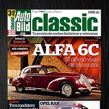 Revista Auto Bild Classic. Een project van  Ontwerp van Pascal Marín Navarro - 06.06.2013