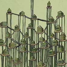Ciudades invisibles. Un proyecto de Ilustración tradicional de Maria Monsonet - 14.01.2014