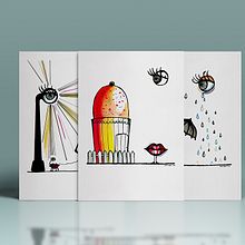 5 Sentidos. Traditional illustration project by Ana Cobos Escalante - 06.14.2014