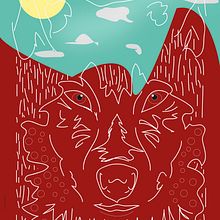 Poster. Traditional illustration project by Lucía Tamayo - 01.15.2014