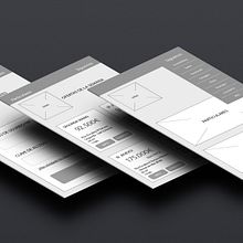 Wireframes para portal inmobiliario móvil E-commerce. Projekt z dziedziny Design i UX / UI użytkownika Cristina Rodríguez Gallego - 15.01.2014