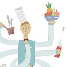 Dulce, Salado y Amargo. Un progetto di Design e Illustrazione tradizionale di Teresa Bellón - 15.01.2014