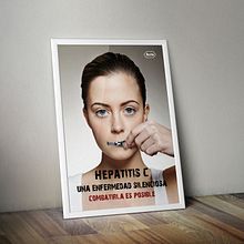 Campaña Hepatitis C. Un proyecto de Diseño de José Manuel Piñón Cubero - 15.01.2014