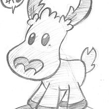Bocetos dibujos de caracter  infantil de animales . Traditional illustration project by david alcala cerrada - 01.16.2014