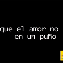 El amor no cabe en un puño. Un proyecto de Publicidad de Mariona Monroig Gómez - 25.03.2012