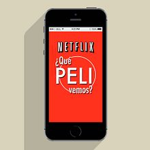 Netflix App "¿Qué peli vemos?". Un proyecto de Diseño y Publicidad de Jorge Garcia Redondo - 16.01.2014