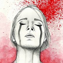 Violencia de género.. Traditional illustration project by Julia López de Juan Abad - 01.17.2014