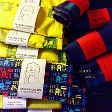 Objetos diseñados para la Tienda de la Casa de Colón, Gran Canaria  . Un progetto di Design, Pattern design, Product design e Illustrazione digitale di Miriam Godoy Pérez - 17.01.2014