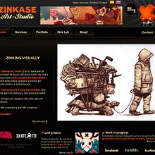 Zinkase Art Studio. Programming project by Aitor Mauleón - 01.20.2012