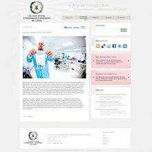 Blog del Col·legi d'Infermeria de Lleida. Un projet de Design  , et Programmation de Josep M Garcia Gualdo - 20.09.2012