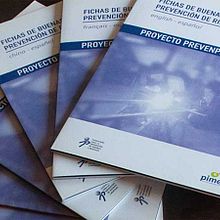 Fichas Prevención de riesgos laborales. Un projet de Design  , et Publicité de Josep M Garcia Gualdo - 20.03.2007