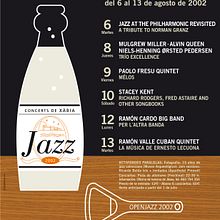 Xàbia Jazz Ein Projekt aus dem Bereich Traditionelle Illustration, Kunstleitung und Grafikdesign von Estudio Lina Vila - 22.01.2014