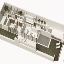 Casa en Beccar. Un progetto di Design, 3D, Architettura, Architettura d'interni, Interior design e Design e creazione di mobili di Andrea Stinga - 20.01.2014