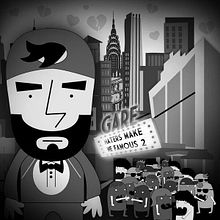 Gare - 'Haters Make Me Famous 2' Ilustración + Andrea GG . Un projet de Beaux Arts, Design  et Illustration traditionnelle de Lara Cáceres Pérez - 02.02.2014