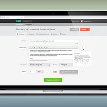 FLOQQ | Course Dashboard. Design, UX / UI, Product Design, and Web Design project by Margarita Kartashova - 01.21.2014