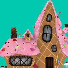 Casa de dulces Ein Projekt aus dem Bereich 3D von Silvia Amoretty - 21.01.2014