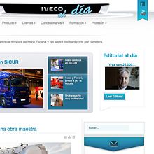 Gestión de contenido  IVECO. Un progetto di Design e Programmazione di Rocío Ayala @designer_RA - 22.01.2012