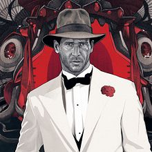 "ANYTHING GOES" Indiana Jones and The Temple of Doom. Un progetto di Design, Illustrazione tradizionale e Cinema, video e TV di Dani Blázquez - 24.01.2014