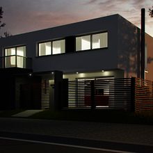 casa unifamiliar. 3D, Architecture & Interior Architecture project by Jorge Giordano Aldaya - 01.25.2014