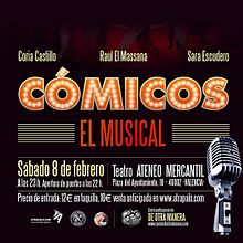 Cómicos, el musical . Desain & Ilustrasi tradisional proyek oleh Noel García - 01.25.2014