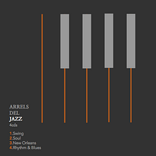 ARRELS DEL JAZZ. Un progetto di Graphic design e Packaging di marta-garcia - 26.01.2014