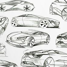 Seat CIE (Finalista concurso Autobild-Seat 2012). Automotive Design, Design & Industrial Design project by Álvaro Báez Domènech - 08.27.2012