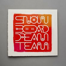 SNOWBOARD DREAMTEAM. Art Direction, Graphic Design, and Traditional illustration project by Antón Veríssimo - 01.27.2014