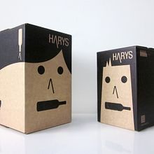 HARYS, el vino con nombre de vino. Een project van  Br, ing en identiteit, Grafisch ontwerp y Packaging van i g l o o - 27.01.2014
