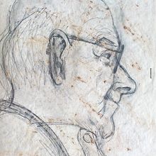 Retrato realista. Traditional illustration, Drawing, Pencil Drawing, Artistic Drawing, Portrait Drawing, and Realistic Drawing project by laura cora - 01.27.2000