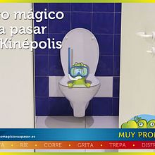 Campaña teaser cines Kinepolis Madrid. Un progetto di 3D, Animazione, Cinema, video e TV, Direzione artistica, Design, Character design, Graphic design, Illustrazione tradizionale, Marketing e Pubblicità di setentaycuatro-1 - 28.01.2014