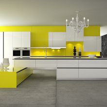Cocina 3D. 3D, Interior Architecture, Interior Design, Furniture Design, and Making project by Elena Cobos - 01.29.2014