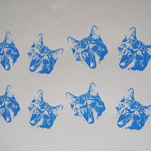 Serigrafia. Design, Traditional illustration, and Screen Printing project by Xènia Charles castro - 04.16.2013