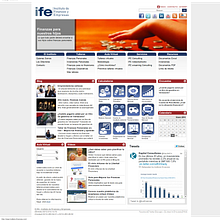Instituto Finanzas. Web Development project by Leonardo Jesús Coronel Perete - 01.31.2012
