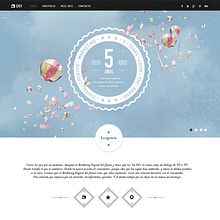 D01 New Site. Art Direction, Web Design, and UX / UI project by Julián Pascual - 02.01.2014