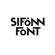 Sifonn Font. T, pograph, and Graphic Design project by Rafa Goicoechea - 10.09.2013