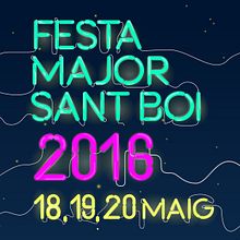 Cartell Festa Major 2016. Un proyecto de Caligrafía, Diseño gráfico y Tipografía de Maria Martí Aguilera - 14.07.2016
