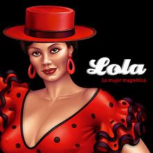 Lola, la mujer magnética.. Een project van Grafisch ontwerp y Traditionele illustratie van Pepetto - 03.02.2014