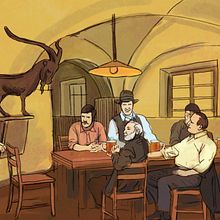 Storyboard | Cerveza Kozel. Un progetto di Cinema, video e TV, Illustrazione tradizionale e Pubblicità di Juraj Borko - 07.02.2014