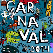 Carmaval carnaval. Un projet de Design graphique et Illustration traditionnelle de Dani Blanc - 09.02.2014