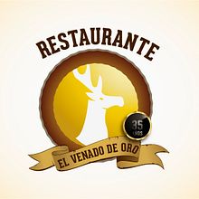 branding restaurante el venado de oro. Un proyecto de Br, ing e Identidad, Diseño editorial y Diseño gráfico de gerson cedeño vega - 17.07.2013