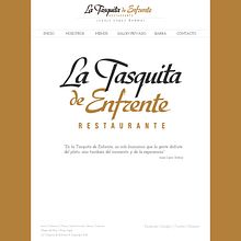 La Tasquita de Enfrente. Un proyecto de Diseño Web de Abel Macineiras - 10.02.2014